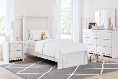 Mollviney - Panel Storage Bed