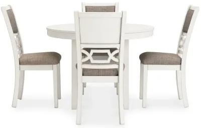 Erinberg - Antique White - Dining Room Table Set (Set of 5)