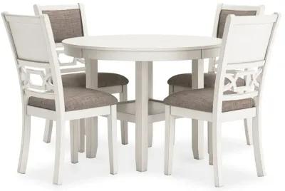 Erinberg - Antique White - Dining Room Table Set (Set of 5)