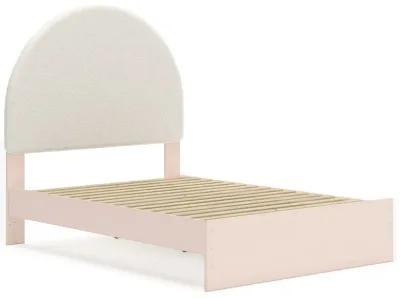 Wistenpine - Upholstered Panel Bed With Storage