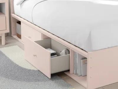 Wistenpine - Upholstered Panel Bed With Storage