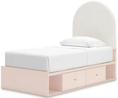 Wistenpine - Upholstered Panel Bed With Storage