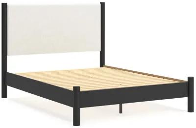 Cadmori - Upholstered Panel Bed