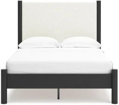 Cadmori - Upholstered Panel Bed