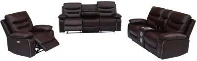 3 Piece Power Reclining Living Room Set