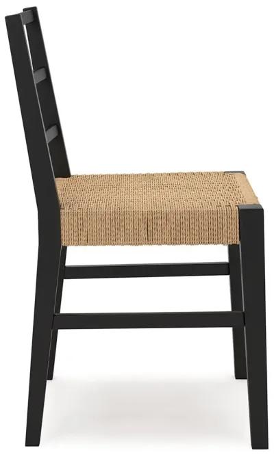 Isanti - Light Brown / Black - Dining Room Side Chair (Set of 2)