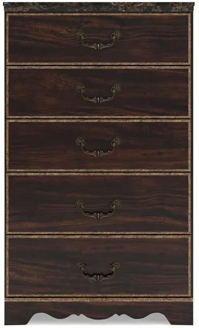 Glosmount - Two-tone - Five Drawer Chest