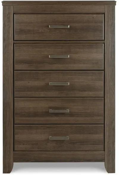 Juararo - Dark Brown - Five Drawer Chest