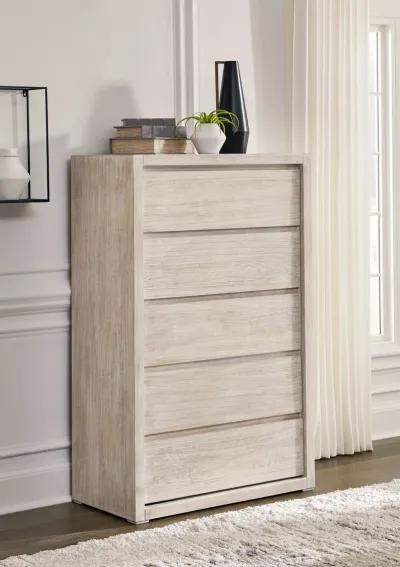 Michelia - Bisque - Five Drawer Chest