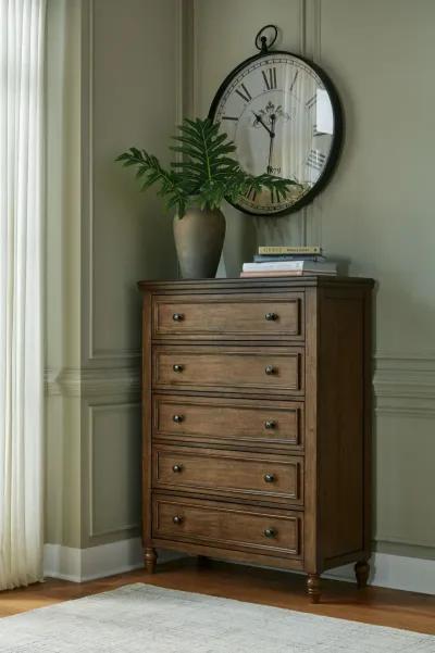 Sturlayne - Brown - Five Drawer Chest