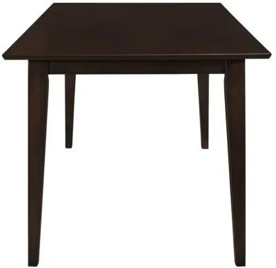 Gabriel - Rectangular Wood Dining Table - Cappuccino