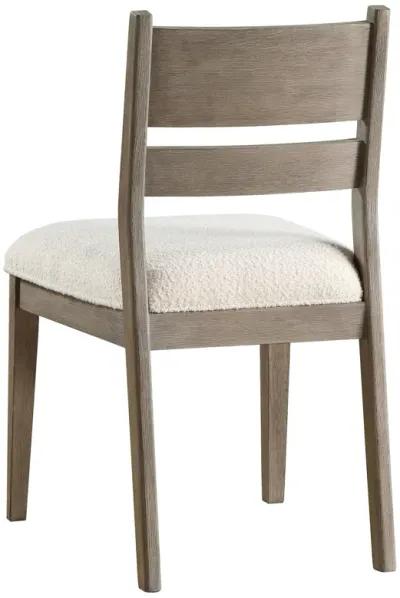 Cornelia - Wood Dining Side Chair (Set of 2) - Coastal Gray