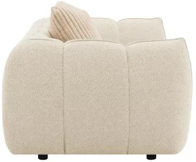 Winchester - Boucle Upholstered Chair And a Half - Sand Pebble