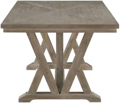 Cornelia - Rectangular Dining Table - Coastal Gray