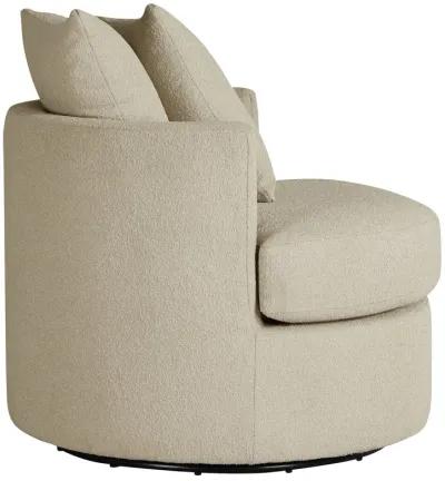 Debbie - Upholstered Swivel Accent Chair