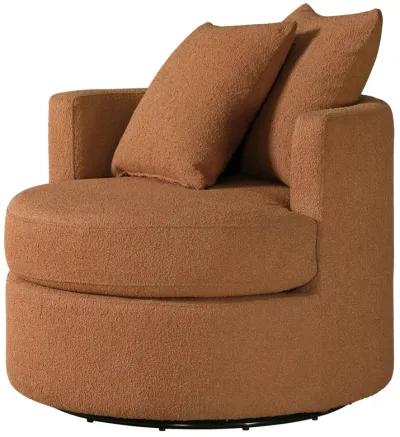 Debbie - Upholstered Swivel Accent Chair