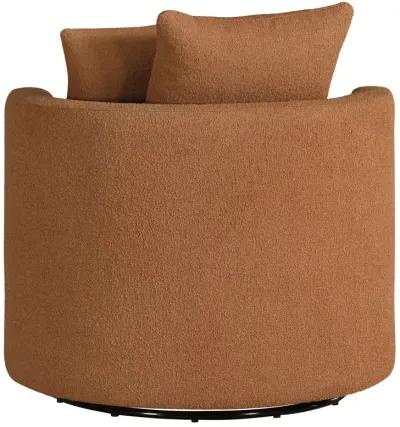 Debbie - Upholstered Swivel Accent Chair