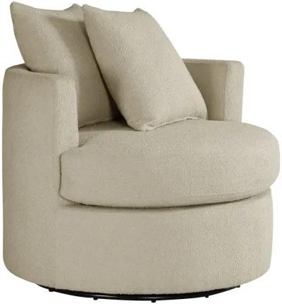 Debbie - Upholstered Swivel Accent Chair