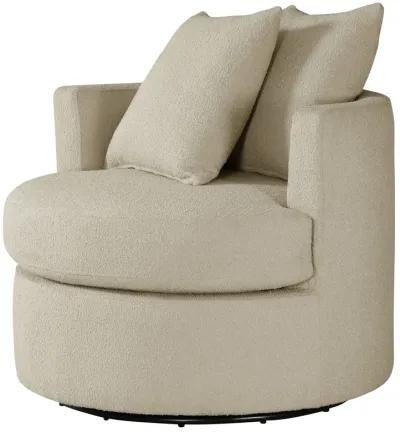 Debbie - Upholstered Swivel Accent Chair