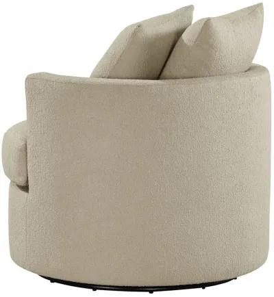 Debbie - Upholstered Swivel Accent Chair