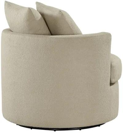 Debbie - Upholstered Swivel Accent Chair