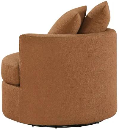 Debbie - Upholstered Swivel Accent Chair