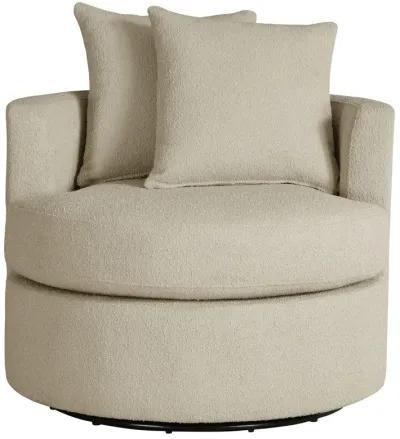 Debbie - Upholstered Swivel Accent Chair