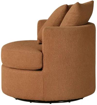 Debbie - Upholstered Swivel Accent Chair