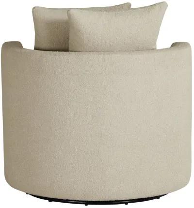 Debbie - Upholstered Swivel Accent Chair