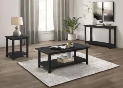 Payne - Wood End Table with Shelf