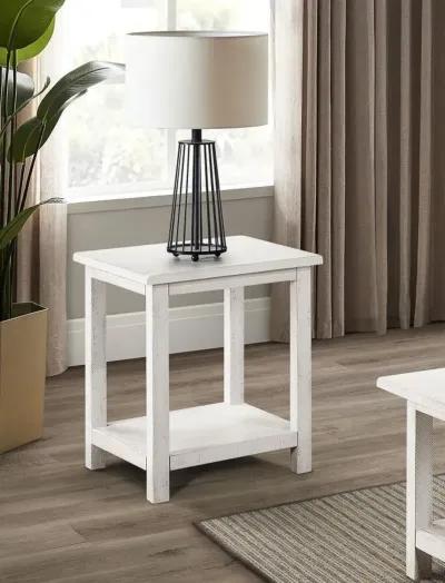 Payne - Wood End Table with Shelf