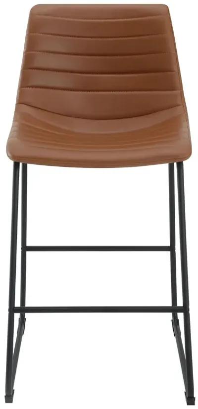 Zuni - Faux Leather Upholstered Bar Chair (Set of 2)