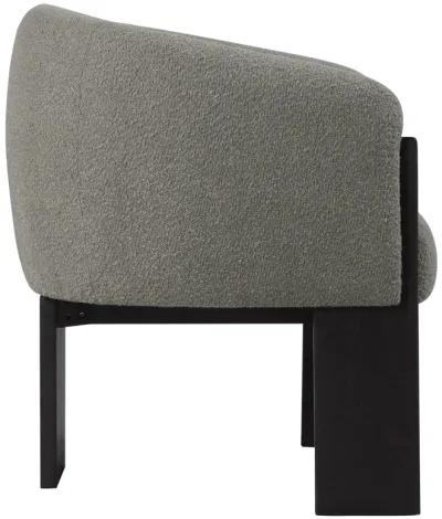 Valdez - Boucle Upholstered Barrel Back Accent Chair