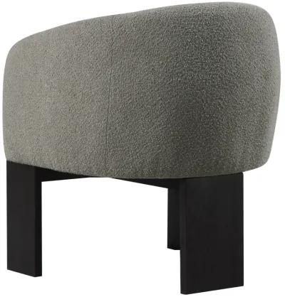 Valdez - Boucle Upholstered Barrel Back Accent Chair