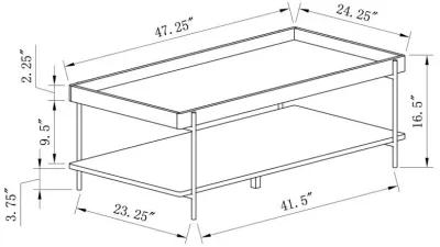 Fallon Rectangular Engineered Wood Table