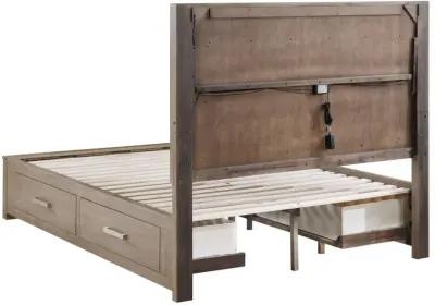 Kenora - LED Storage Bed