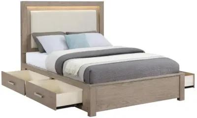 Kenora - LED Storage Bed