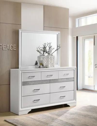 Miranda - 7-drawer Dresser With Mirror