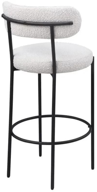 Viola - Boucle Upholstered Bar Stool (Set of 2)