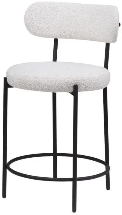 Viola - Boucle Upholstered Bar Stool (Set of 2)