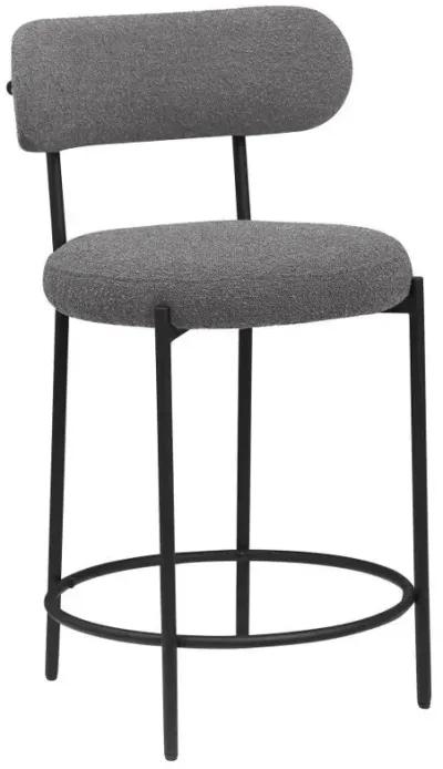 Viola - Boucle Upholstered Bar Stool (Set of 2)