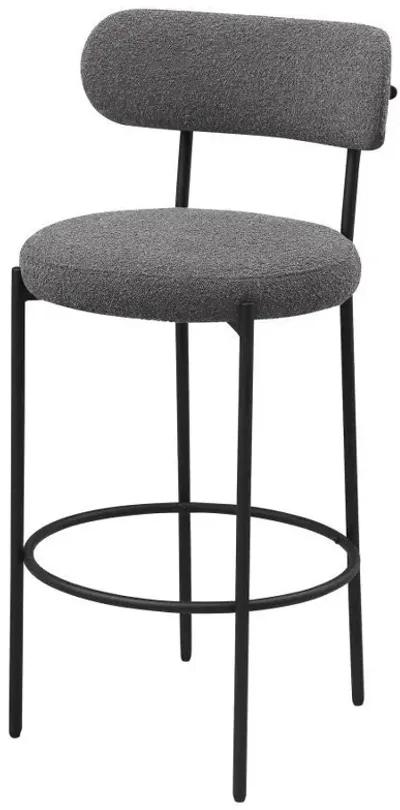 Viola - Boucle Upholstered Bar Stool (Set of 2)