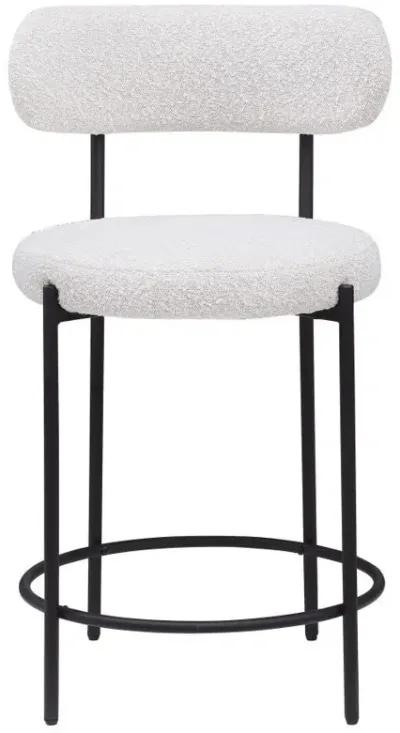 Viola - Boucle Upholstered Bar Stool (Set of 2)