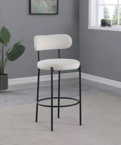 Viola - Boucle Upholstered Bar Stool (Set of 2)