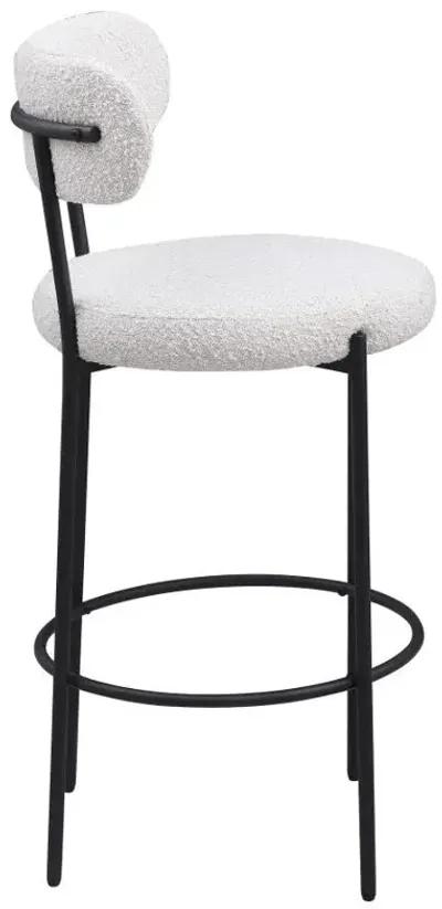 Viola - Boucle Upholstered Bar Stool (Set of 2)