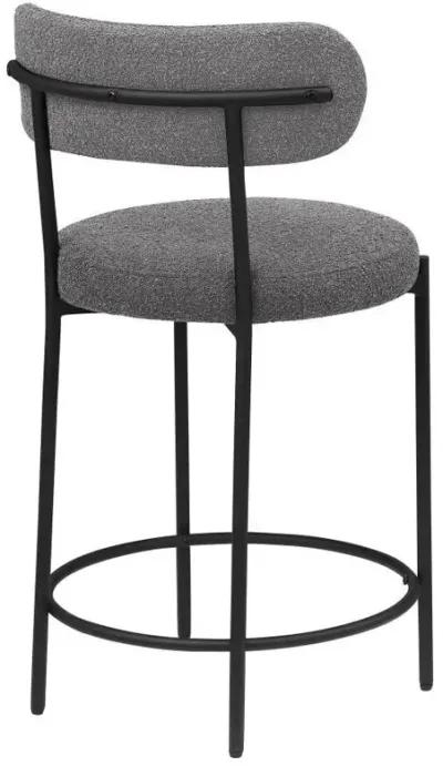 Viola - Boucle Upholstered Bar Stool (Set of 2)