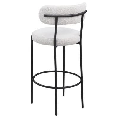 Viola - Boucle Upholstered Bar Stool (Set of 2)