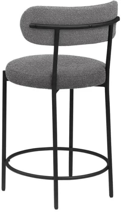 Viola - Boucle Upholstered Bar Stool (Set of 2)