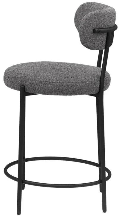 Viola - Boucle Upholstered Bar Stool (Set of 2)