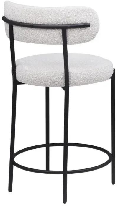 Viola - Boucle Upholstered Bar Stool (Set of 2)